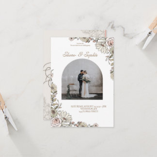 Invitations pour mariages