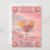 Invitations pour mariages (Devant)