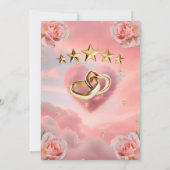 Invitations pour mariages (Dos)