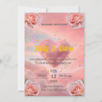 Invitations pour mariages