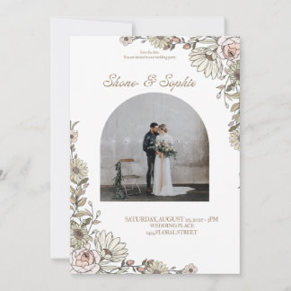 Invitations pour mariages