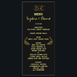 Invitations pour mariages | Gold Peacock Black Men<br><div class="desc">Design unique avec des Peacocks Abstraits Gold Sparkling sur un arrière - plan noir pour votre événement mariage spécial. Il donnera une touche unique à votre style mariage. Sois différent ! Personnalisez avec vos propres informations. Si vous devez déplacer le texte ou modifier la taille, la police ou la couleur,...</div>