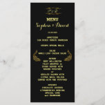 Invitations pour mariages | Gold Peacock Black Men<br><div class="desc">Design unique avec des Peacocks Abstraits Gold Sparkling sur un arrière - plan noir pour votre événement mariage spécial. Il donnera une touche unique à votre style mariage. Sois différent ! Personnalisez avec vos propres informations. Si vous devez déplacer le texte ou modifier la taille, la police ou la couleur,...</div>