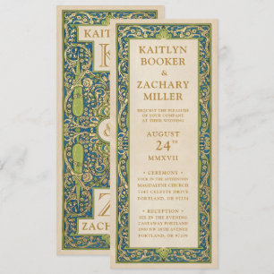 Invitations pour mariages Jardin éclairé