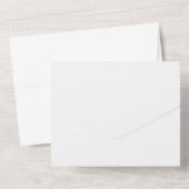 Invitations pour mariages. Tout en un. Script (Verso)