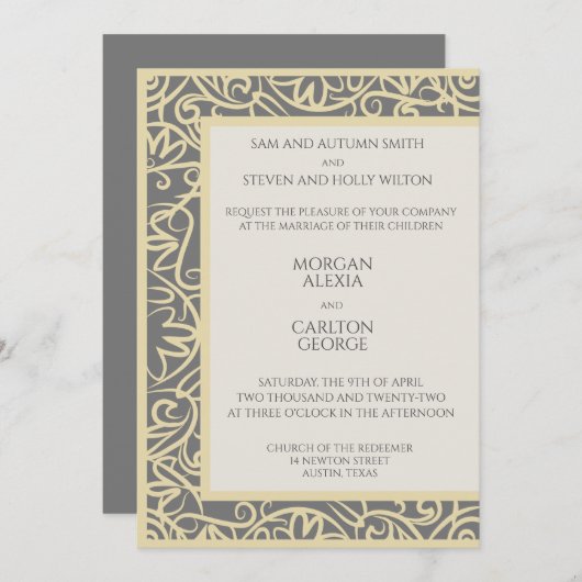 Invitations pour toutes les occasions (Devant / Derrière)