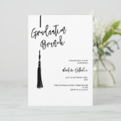 invitations pour un simple brunch de fête de fin d (Debout devant)