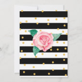 Invitations pour une fête de 80e anniversaire (Dos)