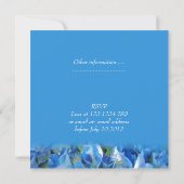 invitations pour une fête de mariage (Dos)