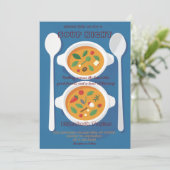 Invitations pour une Soirée de Soupe (Debout devant)
