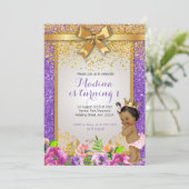 Invitations Princesse 1er anniversaire (Debout devant)