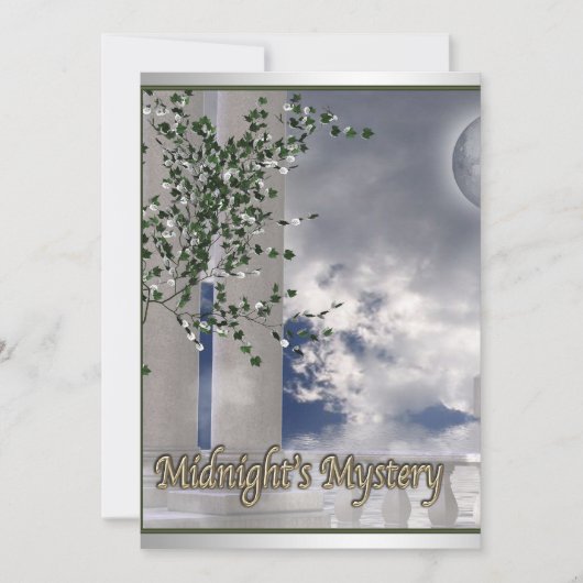 Invitations Prom Lune Mystère Prom Invitation (Devant)