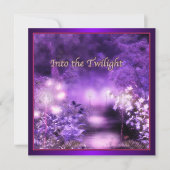 Invitations Prom Purple Moonlight (Devant)