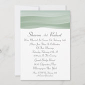 Invitations pures de mariage de courrier de Myst (Devant)