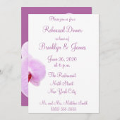 Invitations radiantes à la répétition des Mariages (Devant / Derrière)