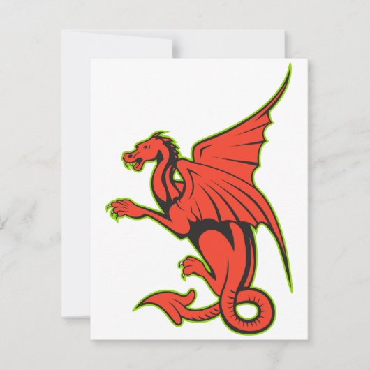 Invitations Red Dragon (Devant)