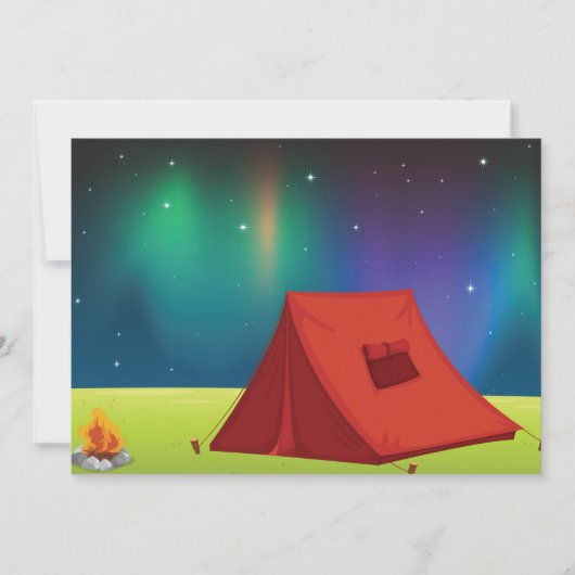 Invitations Red Tent (Devant)