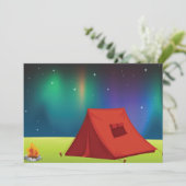 Invitations Red Tent (Debout devant)