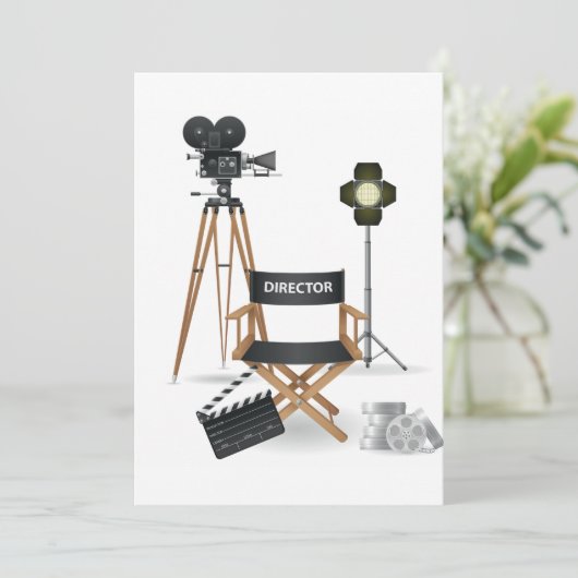 Invitations réglées de cinéaste (Debout devant)