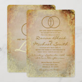 Invitations religieuses croisées encerclées de (Devant / Derrière)