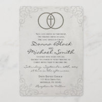 Invitations religieuses croisées encerclées de