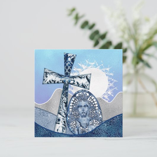 Invitations Religieuses De Pâques Bunch (Debout devant)