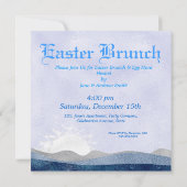 Invitations Religieuses De Pâques Bunch (Dos)