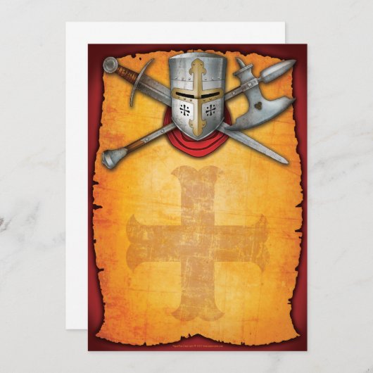 Invitations Renaissance (Devant / Derrière)