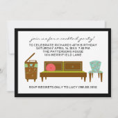 Invitations Retro Cocktail Party (Dos)