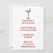 Invitations Retro Martini Cocktail Party (Dos)