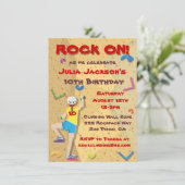 Invitations Rock Escalade Party (Debout devant)