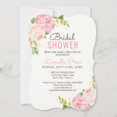 Invitations Romantic Pink Peony (Devant)