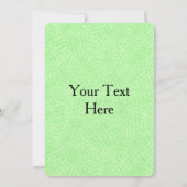 Invitations Roots américains portugais (Dos)