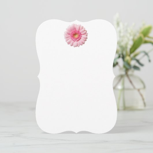 Invitations rose Gerbera Daisy (Debout devant)