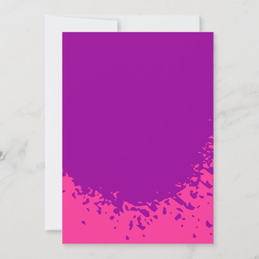 Invitations roses de coutume des invitations | de (Dos)