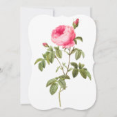 Invitations Roses de Pink Redoute (Dos)