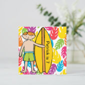 Invitations roux faits sur commande d'anniversaire (Debout devant)