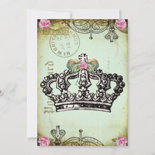 InViTaTioNs RoYaLes CoUrOnNe ReGaLe (Devant)