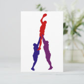 Invitations Rugby Lineout (Debout devant)