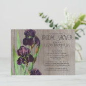 Invitations Russes De Douche Mariale Iris (Debout devant)