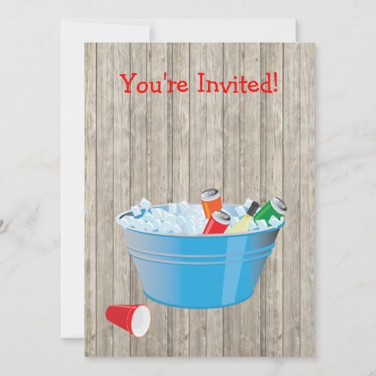 Invitations Rustic Party (Dos)