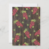 Invitations Rustic Wood Wine Tasting Party (Dos)