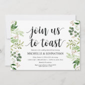 Invitations rustiques de dîner de répétition de (Devant)