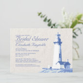 Invitations rustiques de Fête de la mariée de (Debout devant)