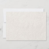 Invitations rustiques de Fête de la mariée de (Dos)