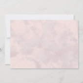 Invitations rustiques de Fête de la mariée de (Dos)