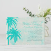 Invitations rustiques de Fête de la mariée de (Debout devant)
