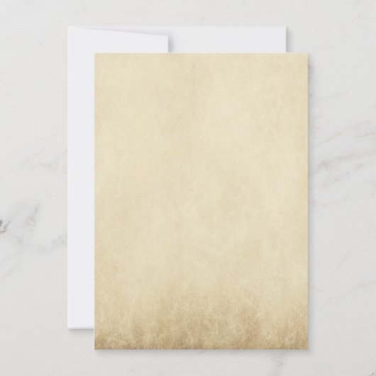 Invitations rustiques de mariage campagnard de (Dos)