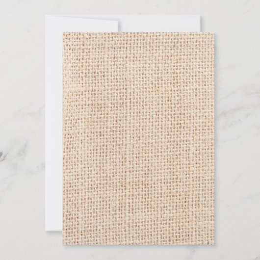 Invitations rustiques de mariage de ficelle de (Dos)