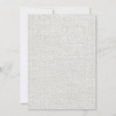 Invitations rustiques pourpres de Fête de la (Dos)